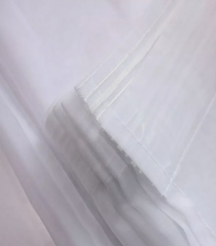 Тюль-вуаль в гостиную готовая белая