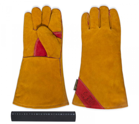 Особопрочные перчатки сварщика (краги) Siberia T4211ru (41 см)