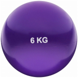 Мяч медбол HKTB9011 ПВХ/песок фиолетовый