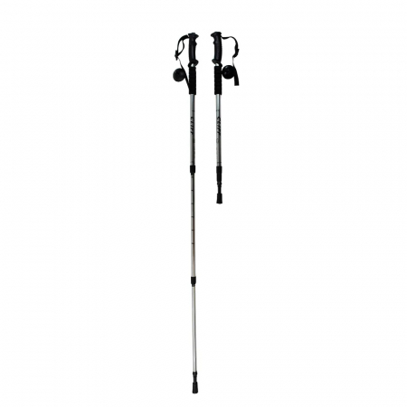 Палки для скандинавской ходьбы CLIFF телескопические серый 6061-19 ВТ 