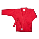 Куртка для самбо ЭСХАТА К5 450-580г Таджикистан 100%ХЛ красная