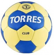 [Р] Мяч ганд TORRES CLUB H30013 №3 ПУ 5под сл трениров распродажа-50%