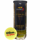 Мяч б/т WILSON US Open Extra Duty WRT106200 ITF USTA фетр нат.резина желтый