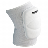 Наколенники волейбольные TORRES Classic PRL11016-01 нейлон ПУ белый