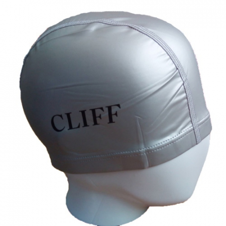 Шапочка для плавания полиуретан CLIFF 01 большая серый