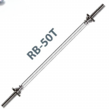 Гриф 25мм 120см прямой Sportex RB-50T/B25623 с гайками