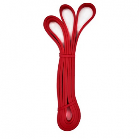 Эспандер для фитнеса  латекс лента-петля 2080*4,5*13мм нагрузка 7-16кг красный