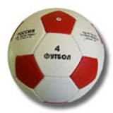 Мяч футбольный  футзал Великий Устюг 4С156-К64 искусственная кожа 3 слоя ручная сшивка 400-450г