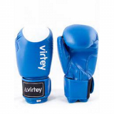 Перчатки бокс VIRTEY BG11 синий/белый