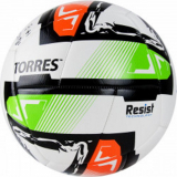 Мяч футбольный TORRES Resist F321045/321055 р.5 24 панели   бело-мультиколор