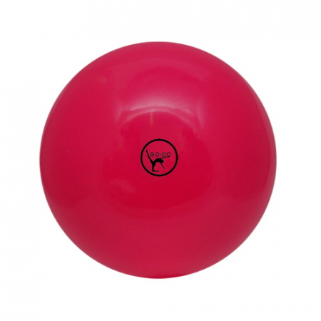 Мяч для художественной гимнастики 15см GO DO розовый 00566