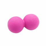Мяч для йоги 6см двойной розовый