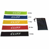 Набор ленточных мини-эспандеров Cliff JPL-8028 5шт 600*50*0,5-,09