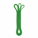Эспандер для фитнеса  латекс лента-петля 2080*4,5*19мм нагрузка 9-20кг зеленый