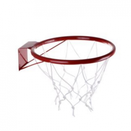 Кольцо баскетбольное №3 295мм с упором+сетка 