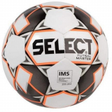 Мяч футбольный  футзал SELECT Futsal Master 852508-061 32панели  белый/оранжевый/черный