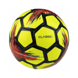 Мяч футбольный SELECT Classic 815320-551 №5 32панели ПВХ машинная сшивка желтый/черный/красный