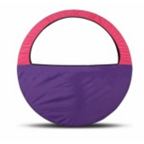 Чехол-сумка для обруча INDIGO любого d до 900мм/ SM-083/L-07 фиолетовый/розовый