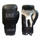 Перчатки бокс RONIN Crash F121 полиуретан черный