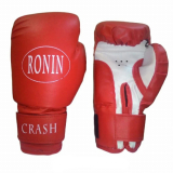 Перчатки бокс RONIN Crash F121 полиуретан красный