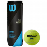 Мяч б/т WILSON Tour Premier All Court WRT109400 ITF фетр нат резина