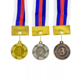 Медаль д45мм с лентой с местами NEW