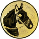 Вкладыш Лошадь 67-25мм золото