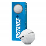 Мяч гольф TaylorMade Distance + N7608601 для игры на дальн.дист. белый