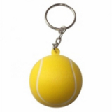 Брелок с цепочкой и кольцом для ключей Q011E большой теннис