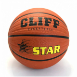 Мяч баскетбольный CLIFF №7 STAR резиновый любительский