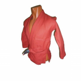 Куртка для самбо CLIFF 100%ХЛ красный 700-800г/м2