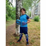 Футболка тренировочная Jogel  CAMP Reglan Jersey JFT-1021 синий/темн.синий