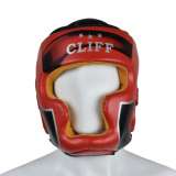 Шлем бокс CLIFF FLEX ULTRA FIGHTER закрытый красный