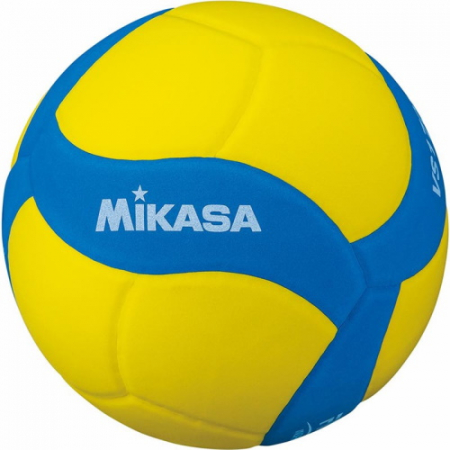Мяч волейбольный MIKASA VS170W-Y-BL №5 синтетическая пена ТПЕ клееный 18 панелей