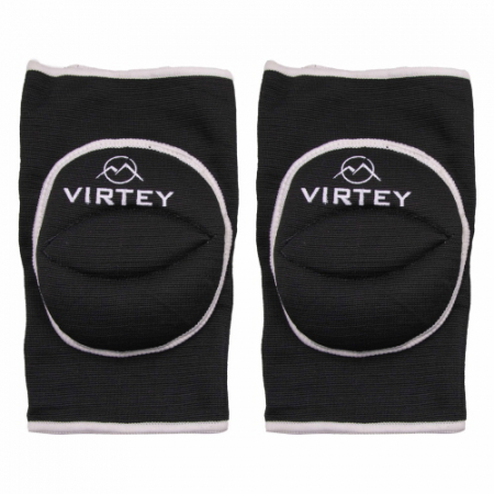 Наколенники волейбольные Virtey VKP01 трикотаж черный
