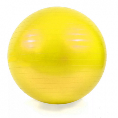 Мяч фитбол 85см CLIFF желтый