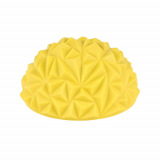 Полусфера массажная надувная круглая CLIFF Кристалл 16см 26028 желтый