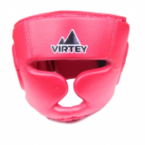 Шлем бокс Virtey HG02 PVC закрытый красный