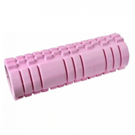 Валик для йоги 60*14см MODERATE светло-розовый