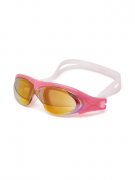 Очки для плавания взрослые  Atemi силикон розовый N5201