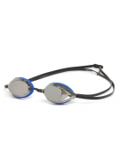 Очки для плавания взрослые Atemi, зерк., силикон (син), M200M