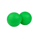 Мяч для йоги 6см двойной зеленый