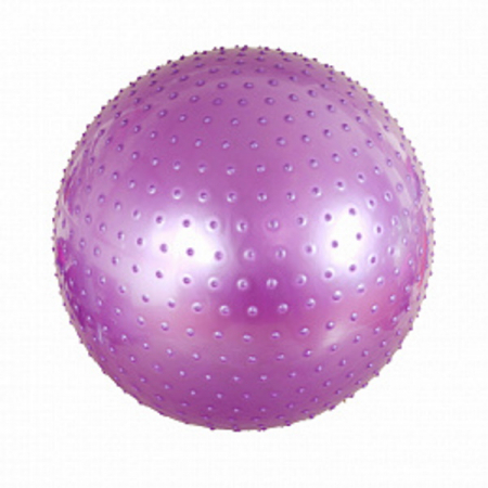 Мяч фитбол АК BF-MB01 массажный фиолетовый