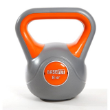 Гиря BASEFIT DB-503 пластик серый/оранж
