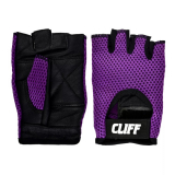 Перчатки велосипедные CLIFF CS-2195 фиолетовый