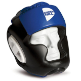 Шлем бокс GREEN HILL POISE HGP-9015 черный/синий