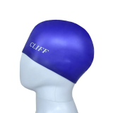 Шапочка для плавания силикон CLIFF CS02 синий