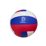 Мяч волейбольный Великий Устюг №5 искусственная кожа клееный 260-280г синий/красный/белый