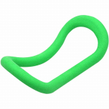 Кольцо эспандер для пилатеса мягкое PR102 зеленое