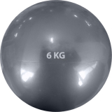 Мяч медбол HKTB9011 ПВХ/песок металлик